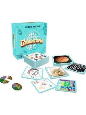 Braintopia Brain Party Game Multilingual Version New Sealed 8+